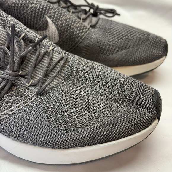 Nike Zoom Mariah Flyknit Racer Mens Size 13 Black Gray Running Shoes Sneakers - Picture 12 of 16